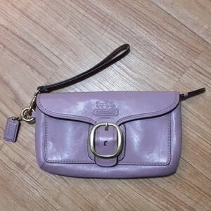 ❤❤❤Coach Lavender  Wristlet Wallet❤❤❤